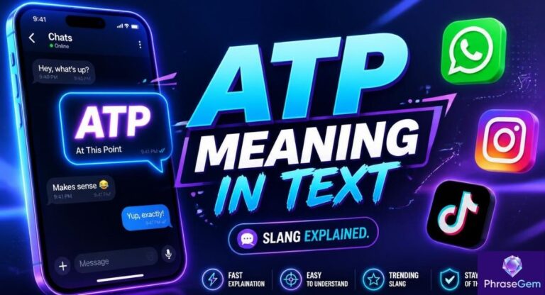 ATP Meaning Text: What It Really Means in Messages, Social Media, and Everyday Chats