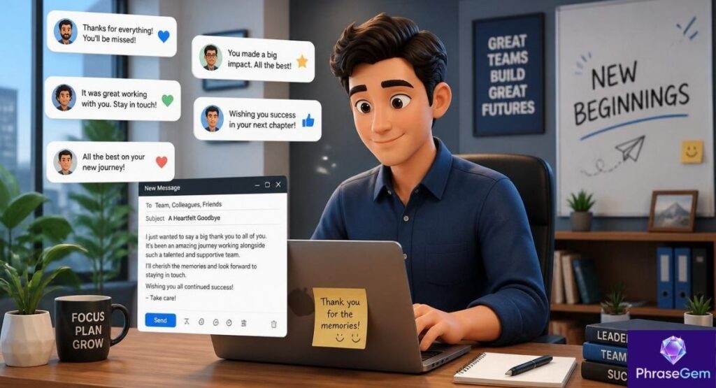 How to Personalize Your Goodbye Message