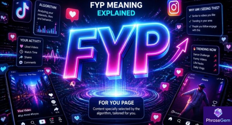 FYP Meaning: What It Really Means on TikTok, Instagram & Social Media