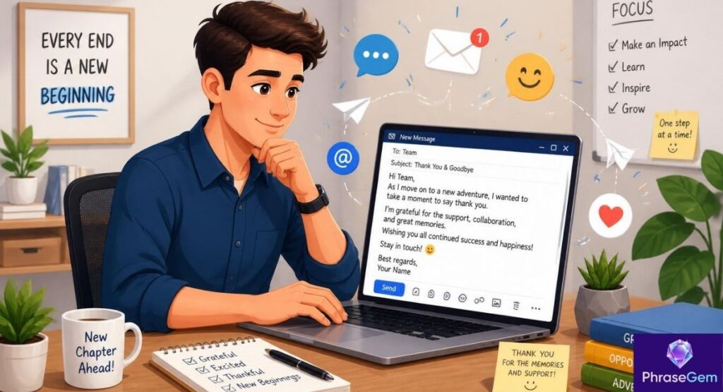 How to Personalize Your Goodbye Message