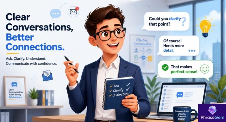 Professional and Casual Ways to Say “Thank You for the Clarification”